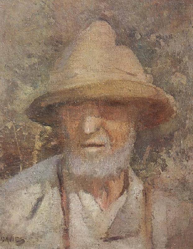 David Davies Head of a Man china oil painting image